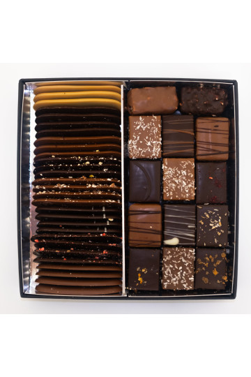 Coffret Langue de chat & Bonbons de chocolat