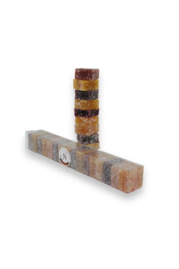 Réglette de 16 pâtes de fruits