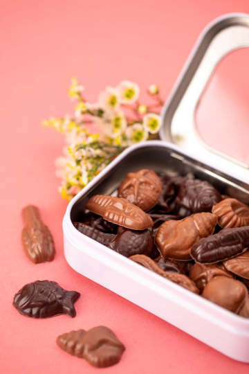 Boite métal fritures