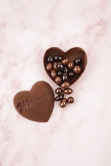 Cœur Maman chocolat au lait