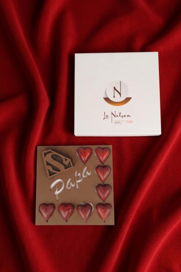 Coffret Chocolat Super Papa
